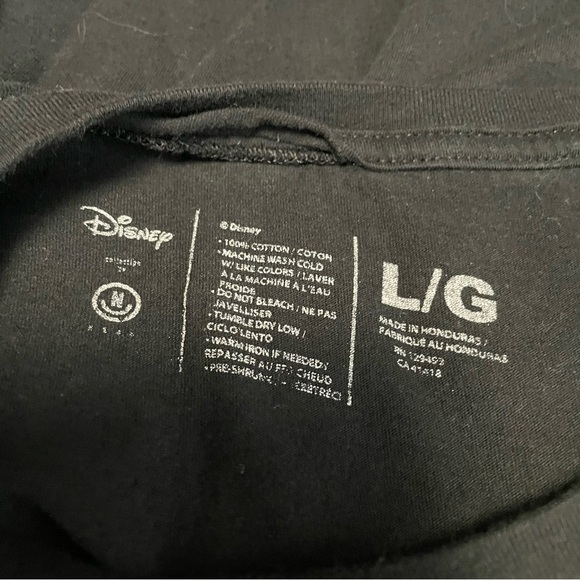 Disney Neff Classic Black Mickey Mouse T-Shirt Men’s Large - Picture 7 of 8